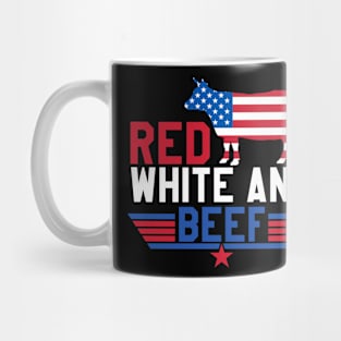 Red White And Beef Mug